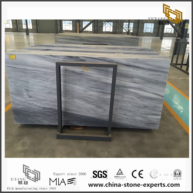 Durable High Polished Victoria Falls Marble Slabs for Bathroom Vanity tops (YQW-MS080401）