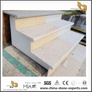 Yellow granite & Grey Granite Stair Designs from China Factory