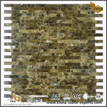 Quality Decoration Marble Stone Strip Mosaic Tiles For Floor And Backsplash