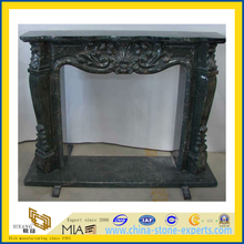 Natural Indoor Hand Carved Stone Granite Fireplace(YQC)
