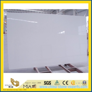 Milk White Artificial Marble for Interior and Exterior Decoration (YYT)