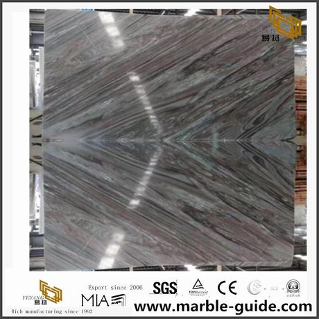 Beautiful Palissandro Classico Blue Marble Stone Slabs for Countertops and Floor Tiles