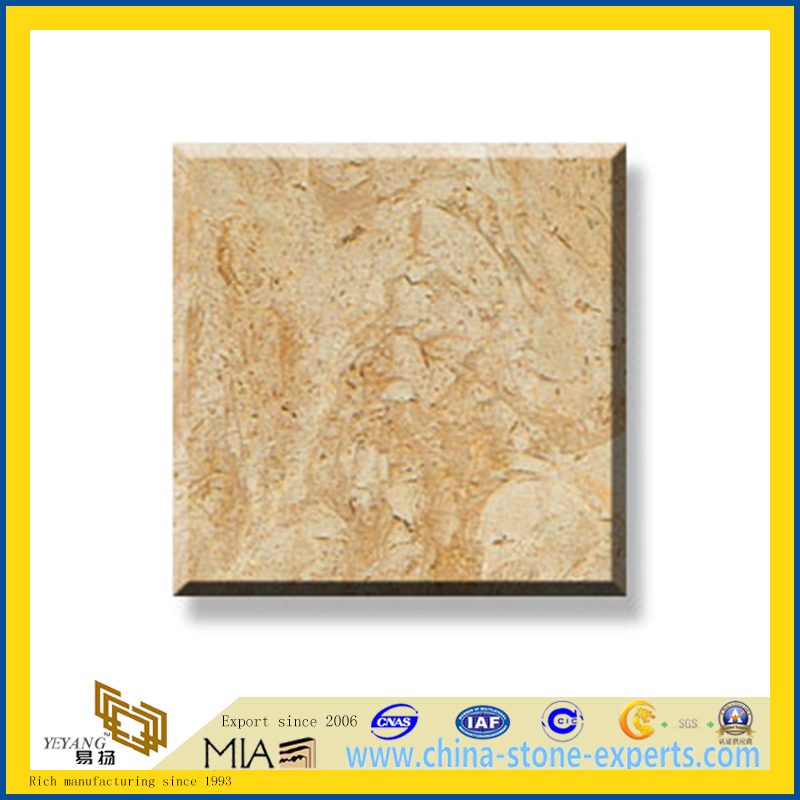 Polished Natural Stone Perlato Svevo Marble Slabs for Wall/Flooring (YQC)