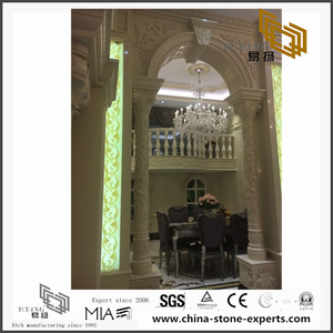 Marble Stone Background Design for Hall (YQW-MB0815016）