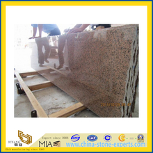 Polished Tianshan Red Granite Slabs for Countertop（YQC）