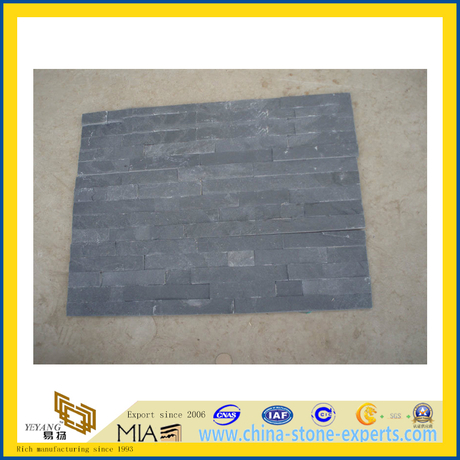 Black Slate Stone Cladding for Wall (YQA-S1003)