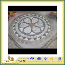 Design Marble Tile Mosaic Stone Medallion for Floor Decoration (YQZ-M)