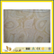 Natural Polished Italy Teak Wood Marble Tile for Wall/Flooring (YQC)