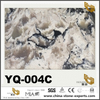 YQ-004C Black and Brown Vein Quartz Aritificial Stone