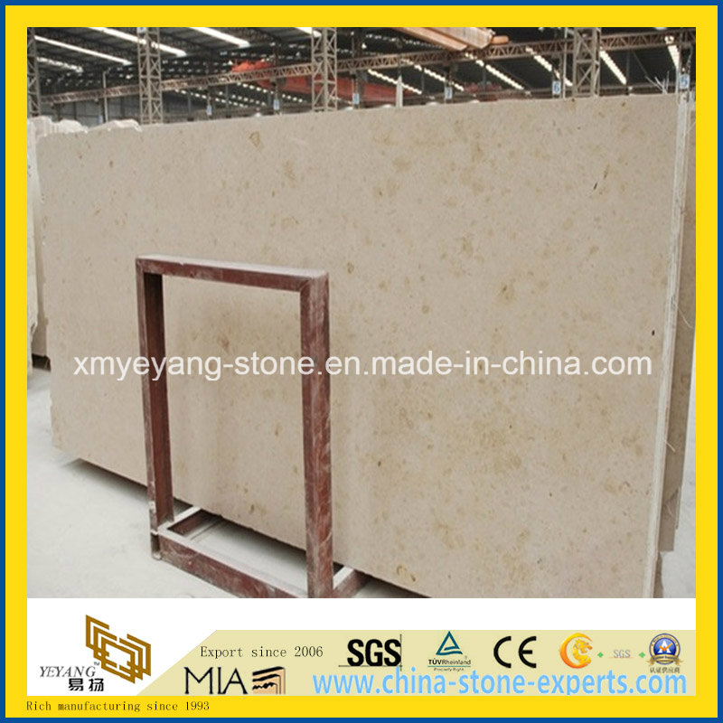 Jura Beige Limestone Slab for Wall Panel or Floor Tile