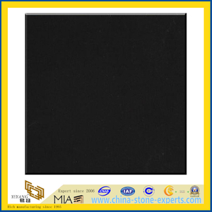 Polished Mongolia Black Slabs for Flooring Tile (YQZ-G1043)