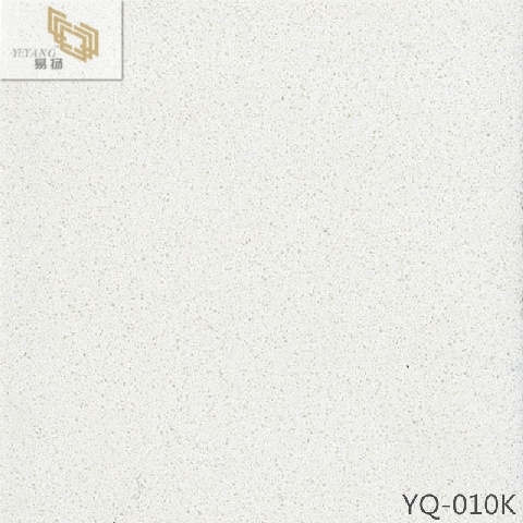 YQ-010K | Standard Series white Quartz Stone