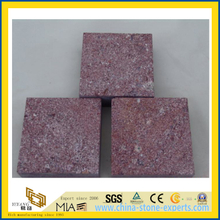China Natural Red Porphyry Kerbstone Paving Stone for Flooring