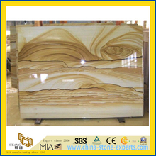 Yellow Landscape /Paint/Teak Wood Sandstone for Paving, Stairs, Decoration