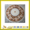 Marble Mosaic Floor Waterjet Medallion (YQZ-M)