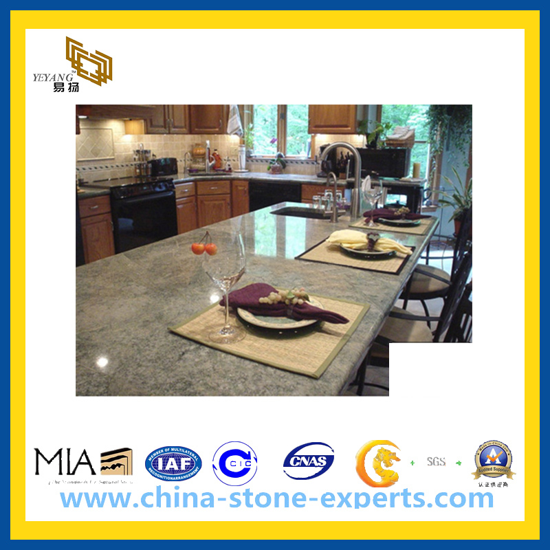 Kithen Marble Countertop with Kitchen Island(YQG-MC1010)