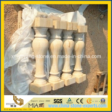 Natural Yellow Sandstone Balustrade for Landscaping Project