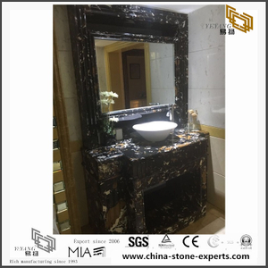 Marble Stone Background for Bathroom Design (YQW-MB081505）