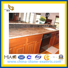 Polished Marble Table Top for Kitchen Dining(YQG-MC1011)