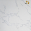 Carrara Marble Look Artificial Quartz Stone for Bathroom Countertop And Wall NT406