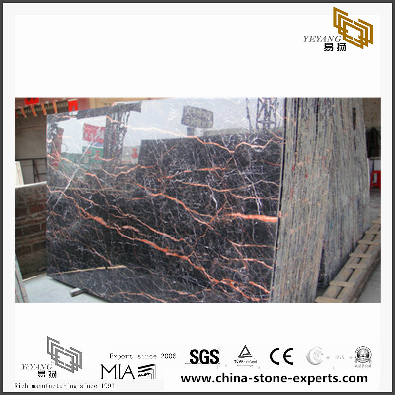 Brown Bequty Marble used for living room/kitchen floor tile（YQN-092101）