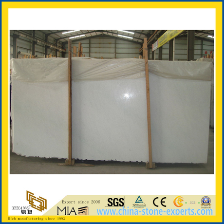 Chinese Crystal White Marble Slab for Countertop &amp; Vanitytop