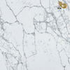 Landscaping Marble Effect Calacatta White Quartz Slab for Kitchen Island Backsplash A5070