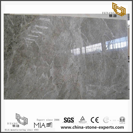 Beautiful Tundra Grey Marble Tiles for Floor design（YQN-093006）