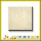 Polished Natural Stone Galala Beige Marble Slabs for Wall/Flooring (YQC)