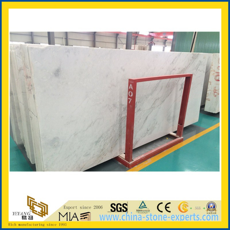 Natural Stone White Castro Marble Slabs for Wall Tile &amp; Steps