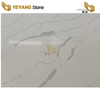 Thick Grey Veins Artificial Quartz Stone Slabs For Countertops E1004