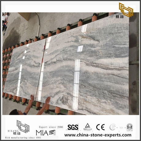 Beautiful Vemont Grey Marble Stone for Wall Backgrounds & Floor Tiles (YQW-MS090701）