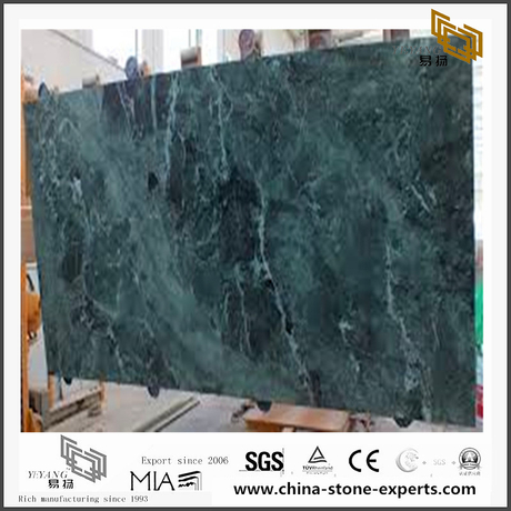 Luxury New Verde Alpi Marble Slabs for Bathroom Decoration（YQN-092608）