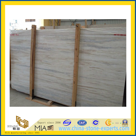 Multic Color Wooden Marble Slab for Flooring Decoration