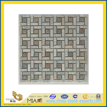 Slate Meshed Mosaic Pattern for Floor Tile (YQA-S1063)